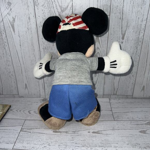 Disney Parks Mickey Mouse American Adventure World Showcase Plush - Picture 3 of 8